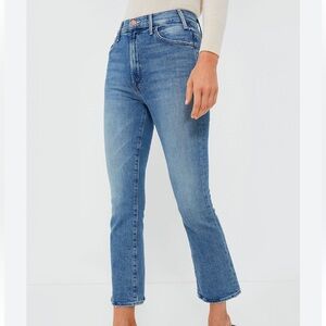 Mother Hustler Ankle Jeans in Scenic Route